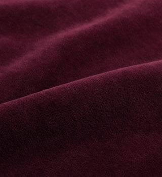 SR Sport Velour Crewneck - Merlot