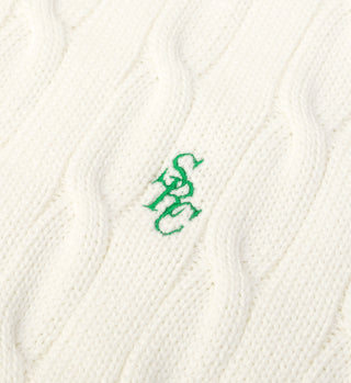 SRC Cableknit Crewneck - Off White
