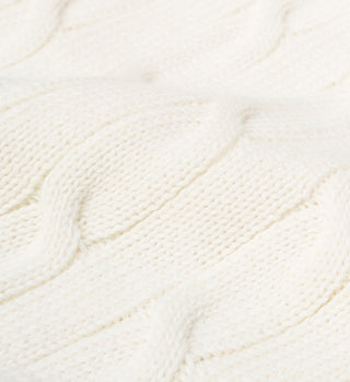 SRC Cableknit Crewneck - Off White