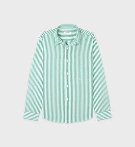 SRC Shirt - Green Striped