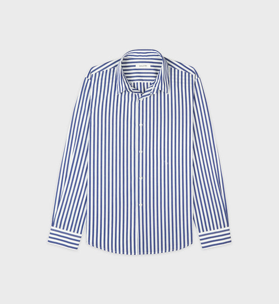 SRC Shirt - Dark Blue Striped