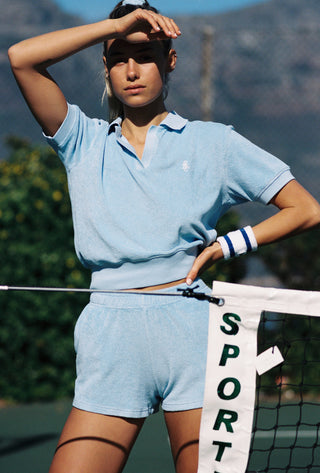 SRC Terry Polo - Baby Blue
