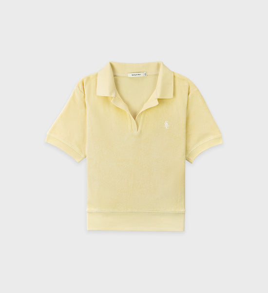 SRC Terry Polo - Lemon
