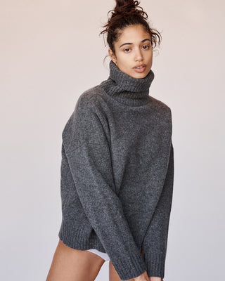 SRC Turtleneck - Dark Gray Heather