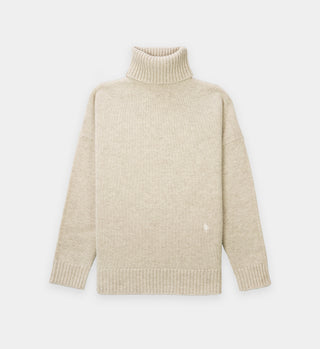 SRC Turtleneck - Heather Beige