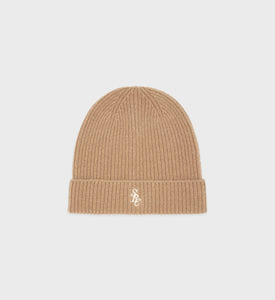 SRC Cashmere Beanie - Camel