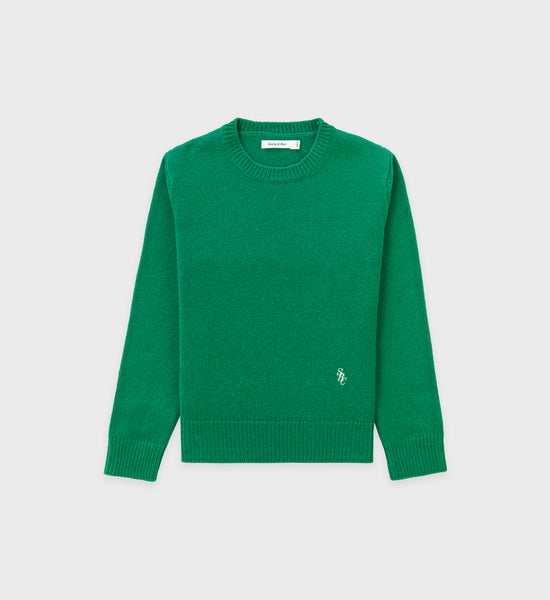 SRC Wool Crewneck - Kelly