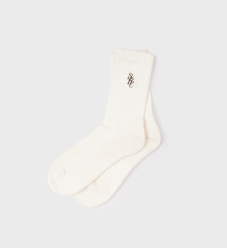 SRC Socks - Cream/Chocolate