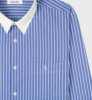 SRC Striped Shirt - Navy