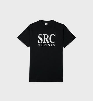 SRC Tennis T Shirt - Noir