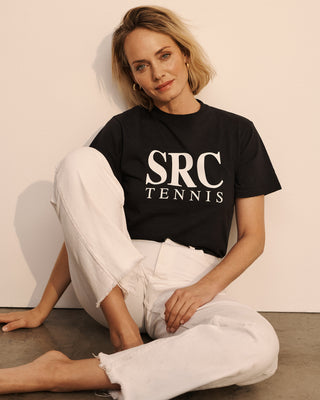 SRC Tennis T Shirt - Noir