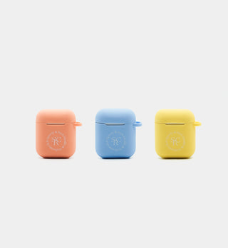 AirPod Case- Peach SRHWC Logo