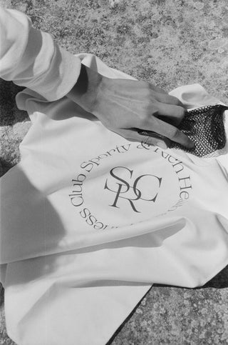 Gym Towel - White/Black