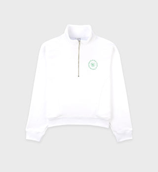 SRHWC Quarter Zip - White