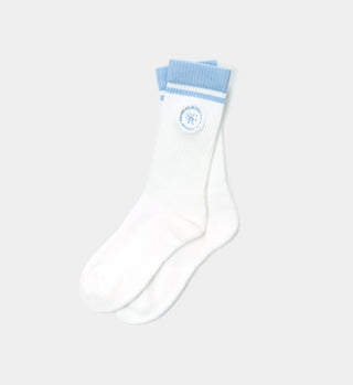 SRHWC Embroidered Socks - Baby Blue
