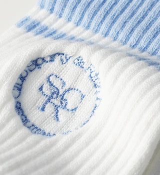SRHWC Embroidered Socks - Baby Blue