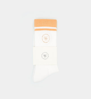 SRHWC Embroidered Socks - Peach