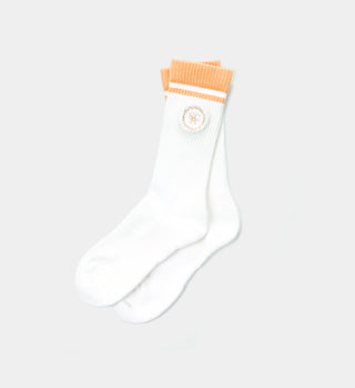 SRHWC Embroidered Socks - Peach