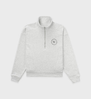 SRHWC Quarter Zip - Heather Gray