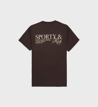 SR Initiative T-Shirt - Chocolate/Cream