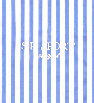 SR Sport Poplin Short - Atlantic/White