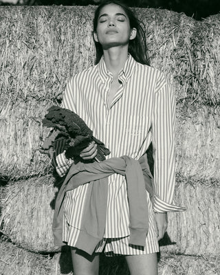 SR Sport Poplin Short - Atlantic/White