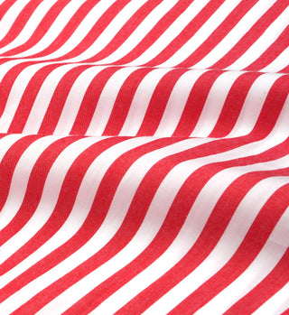 SR Sport Poplin Short - White/Ruby