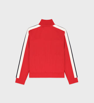 SR Sport Track Jacket - Ruby/White