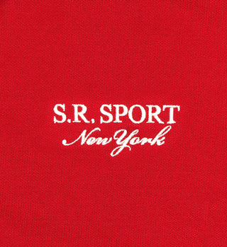 SR Sport Track Short - Ruby/White