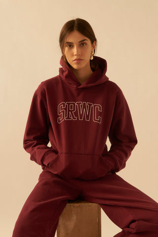 SRWC Varsity Hoodie - Burgungy