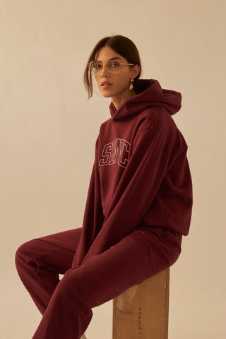 SRWC Varsity Sweatpant - Burgungy