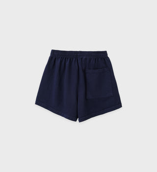 Stars Health Crew Disco Short (Women Fit) - Navy