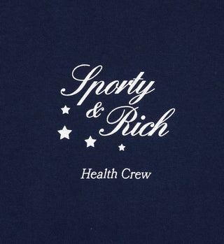 Stars Health Crew T Shirt - Navy