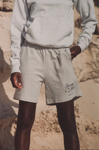 Stars Health Crew Hoodie - Heather Gray