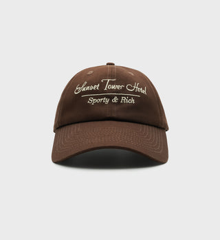 Sunset Sporty Hat - Chocolate