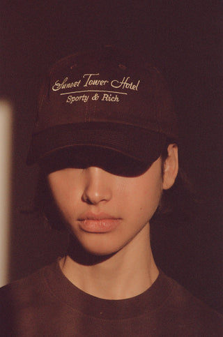 Sunset Sporty Hat - Chocolate
