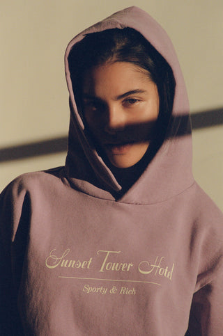 Sunset Sporty Hoodie - Lavender