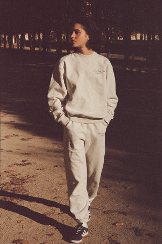 Sunset Sporty Sweatpant - Heather Gray