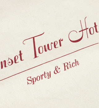 Sunset Sporty Tote - Cream