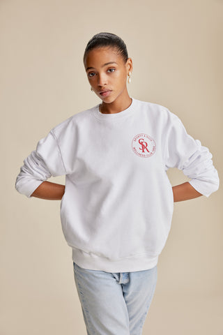 S&R Crewneck - White