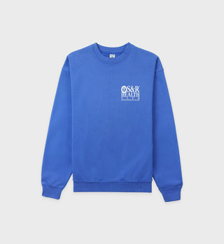 S&R Health Crewneck - Indigo