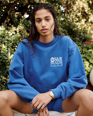 S&R Health Crewneck - Indigo