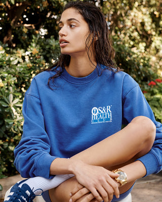 S&R Health Crewneck - Indigo