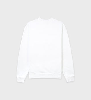 S&R Fitness Crewneck - White