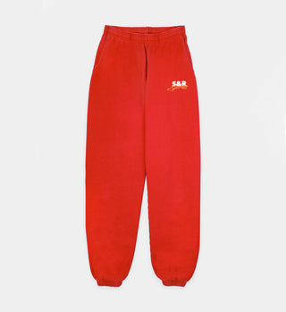 S&R Sports Sweatpants - Cherry