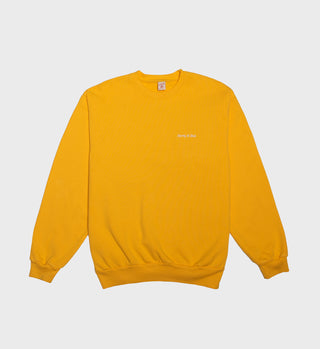 Classic Logo Crewneck - Sunshine