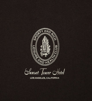 Tower Health Club Crewneck - Chocolate