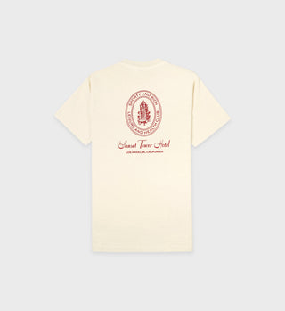 Tower Health Club T-Shirt - Cream