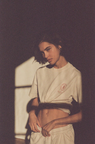 Tower Health Club T-Shirt - Cream