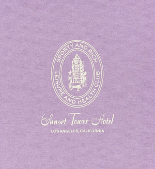 Tower Health Club T-Shirt - Lavender